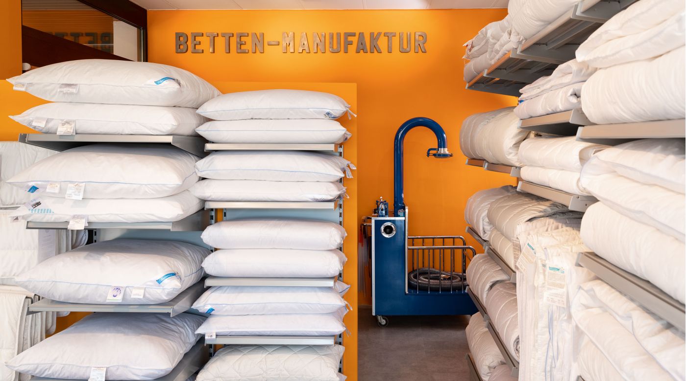 Bettwaren-Manufaktur: Kissen & Decken