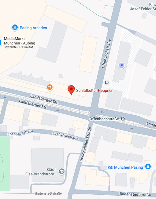 Schlafkultur Heppner Karte